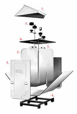 Roth Double-Wall Oil Storage Tanks Residential Oil Fuel Tanks Disected