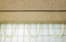 Roth Radiant Panel installation with PEX tubing in slab